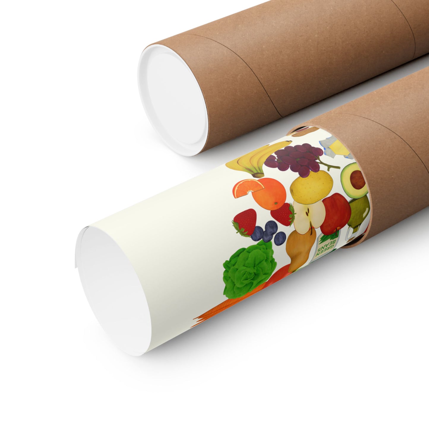 "Eat Real Food" Pyramid – A Visual Guide to Whole Health - Posters